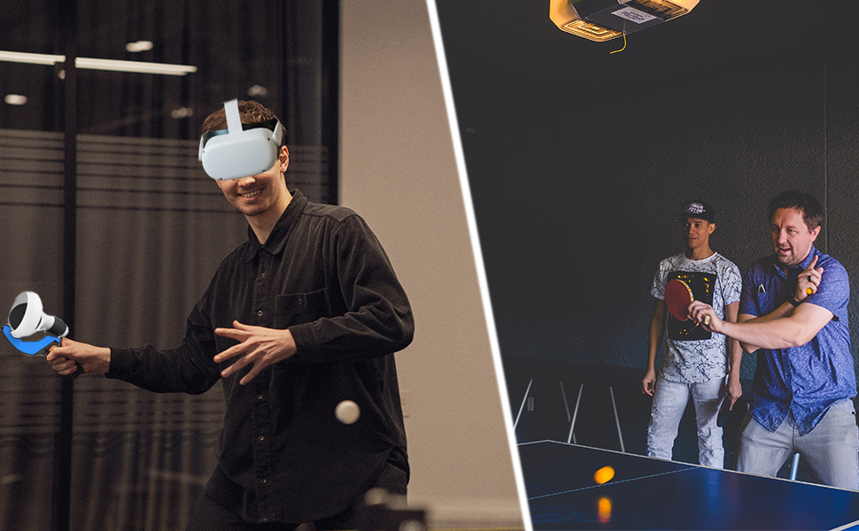 NINKI Newest Table Tennis Paddle Grip Handle Compatible