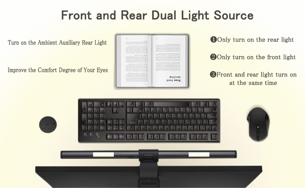 Computer Screen Light for 35 Thickness 41CM Monitor Light Bar with