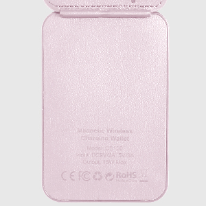For Magsafe Wallet Stand Pink