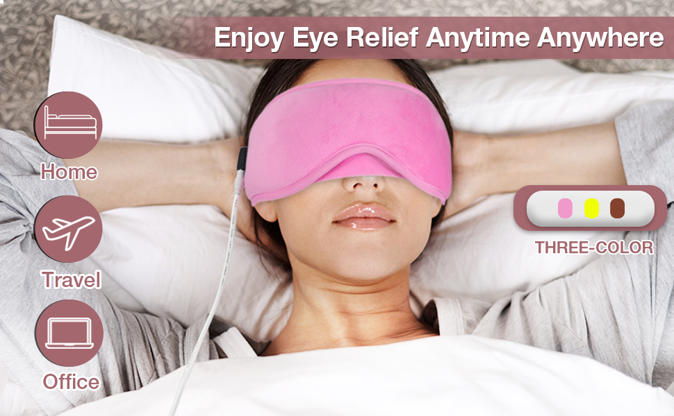 ARRIS Electric USB Heated Eye Mask, Blepharitis Treatment Eye Masks W