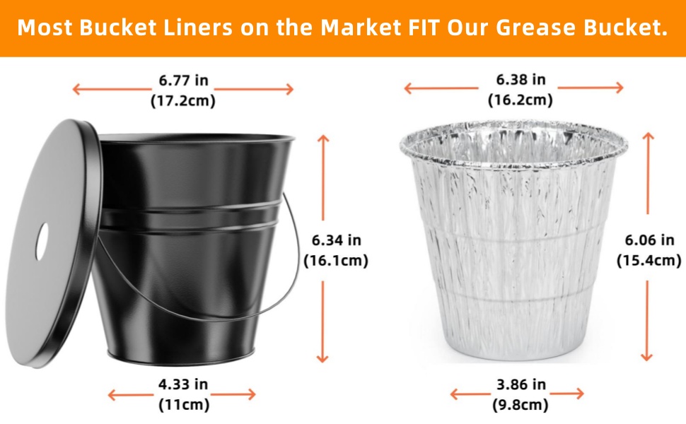 Rear Grease Drainage Catcher for Blackstone Griddle