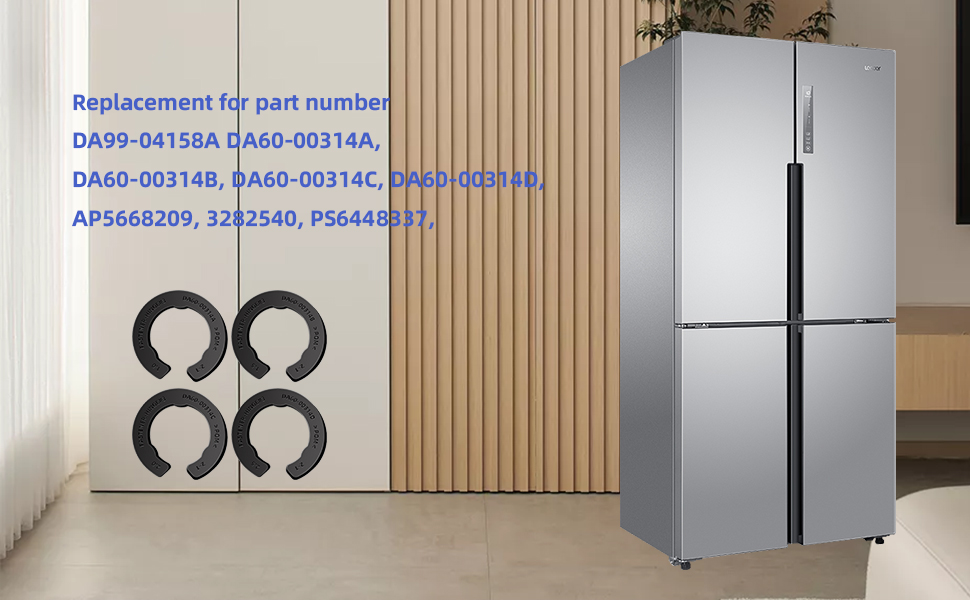 DA9904158A Refrigerator Snap Rings Height Adjustment Door