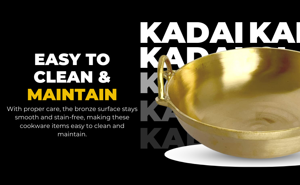 SPN-E2FA Bronze Kadai Cookware Combo