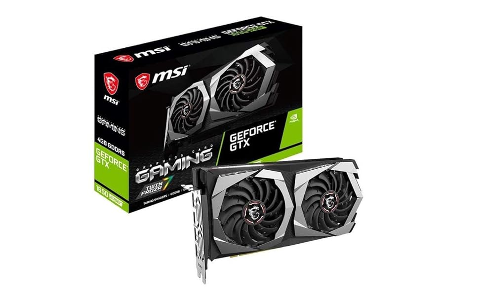 MSI Gaming Geforce GTX 1650 Super 128-Bit HDMI/DP 4GB GDRR6 HDCP