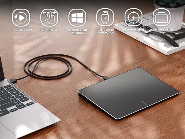 Amazon.com: ProtoArc Wired USB Trackpad for Windows 10/11