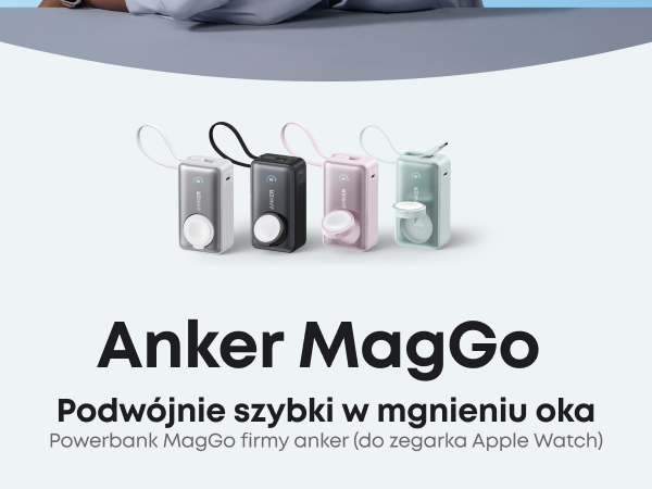 Anker MagGo Power Bank for Apple Watch白 Anker MagGo Power Bank (10K, 35W, For Apple Watch) - Anker EU