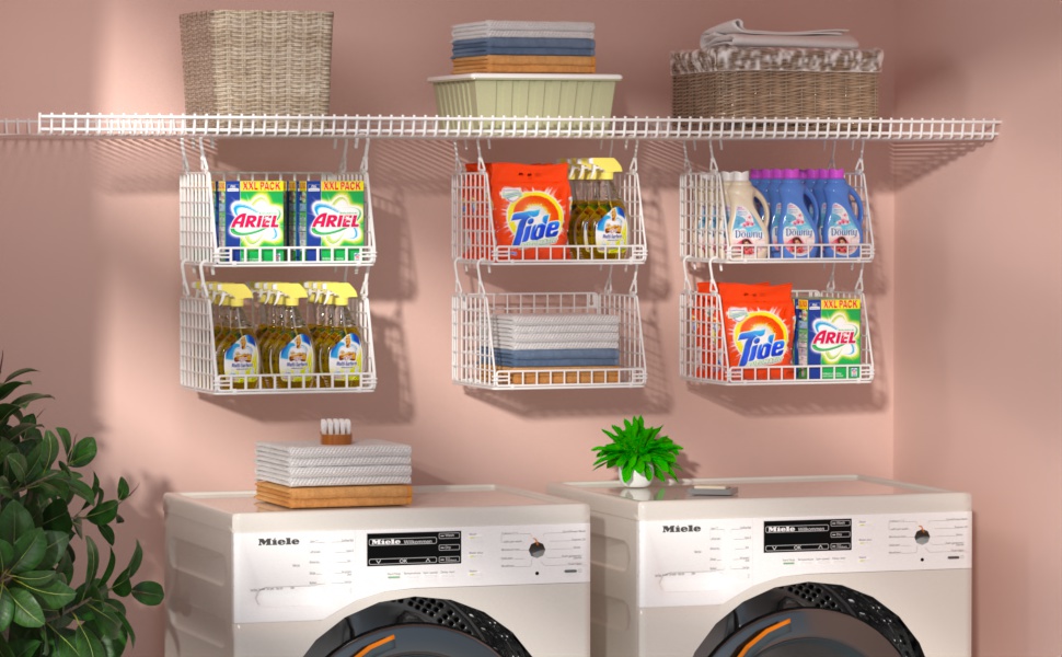 Laundry Room Organization and Storage
