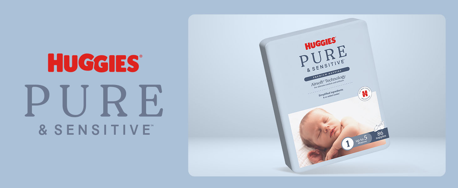 pure and sensitive nappies