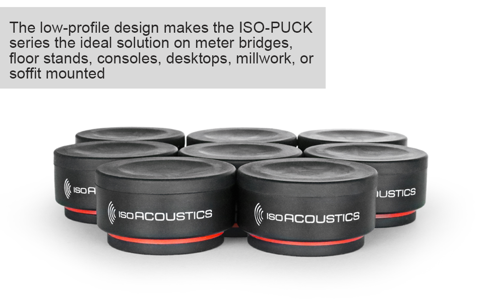 IsoAcoustics Iso-Puck Series Acoustic Isolators (Iso-Puck