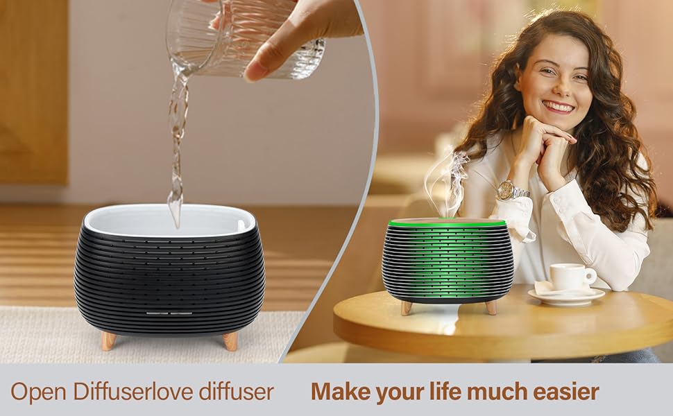 Diffuserlove Diffuser Essential Oil Diffusers 400ML Aromatherapy
