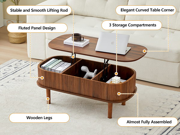 FLOAT COFFEE TABLE (CENTER LEG) コーヒーテーブル FLOAT COFFEE TABLE (CENTER LEG) コーヒーテーブル