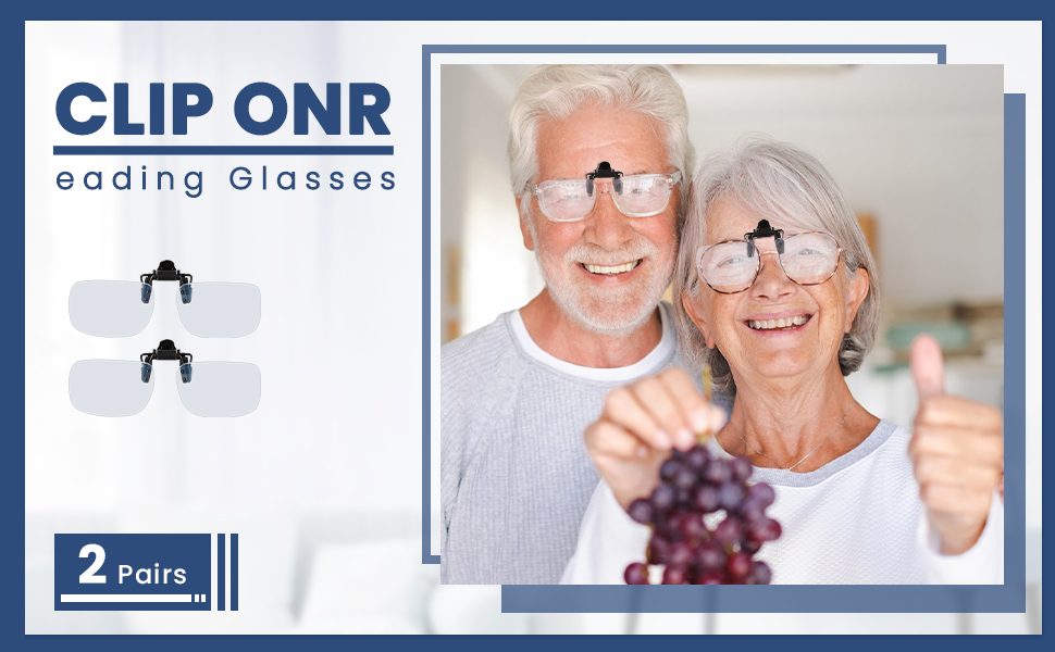Clip On Reading Glasses 