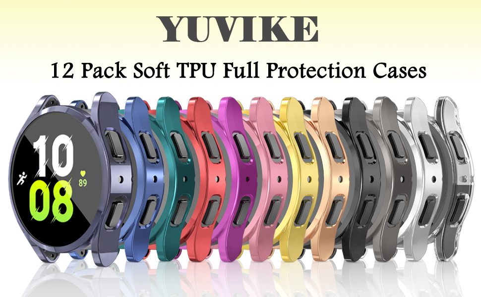 [12 Pack] Compatible with Samsung Galaxy Watch 5 4 40mm Screen