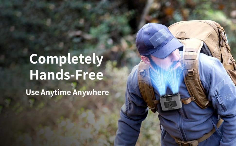Completely Hands-Free Use Anytime Anywhere