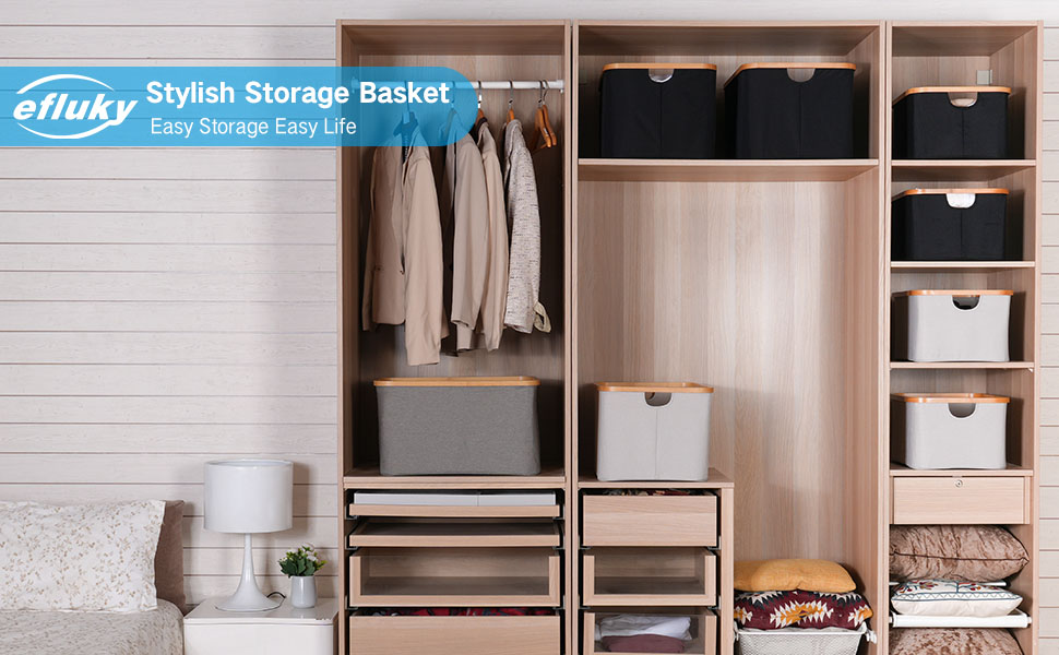 Bamboo Laundry Basket Linen Baskets