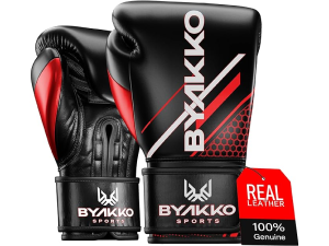 Pro Series Men's 10oz Leather Boxing Gloves for Competitors