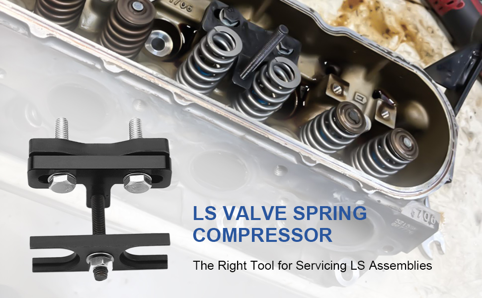 Valve Spring Compressor tool Removal Tool Kit Fit 4.8 5.3 5