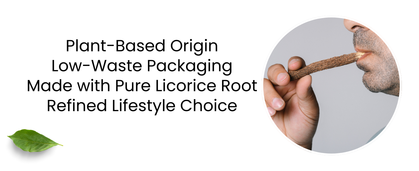 BIORR Licorice Root Sticks – Natural Herbal Sweetness, Gentle Aroma, and Versatile Daily Use
