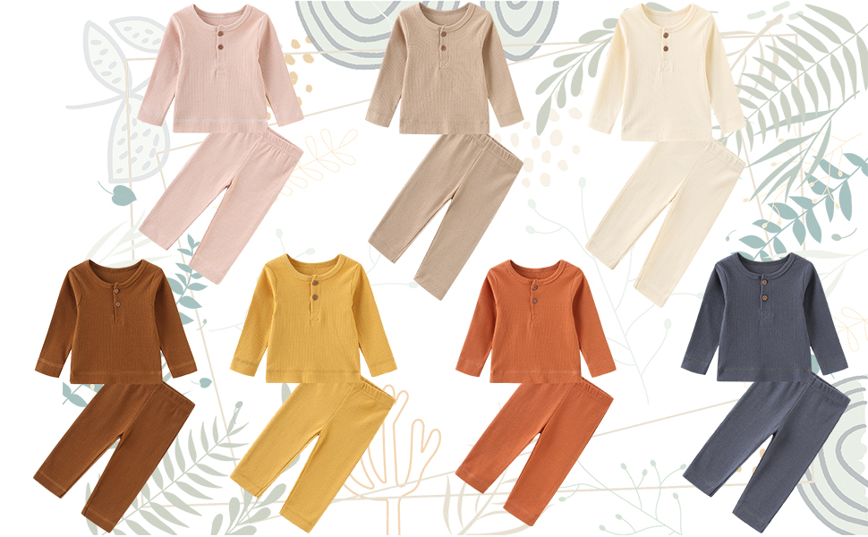 A wide range of knitted baby clothes