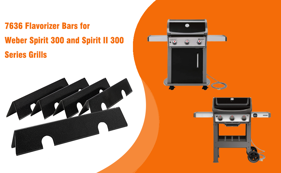 PHYESUVIN Upgraded 7636 15.3" Flavorizer Bars for er