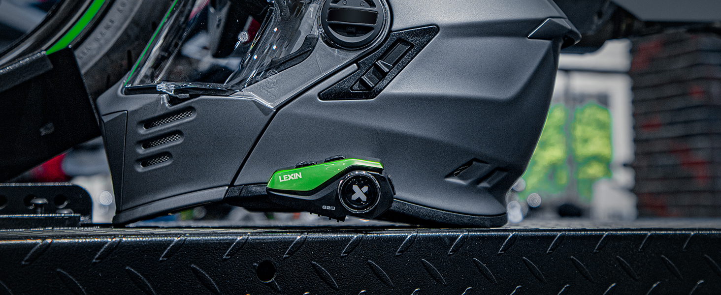 LEXIN G2P Motorcycle Helmet Communication Systems, Group Bluetooth