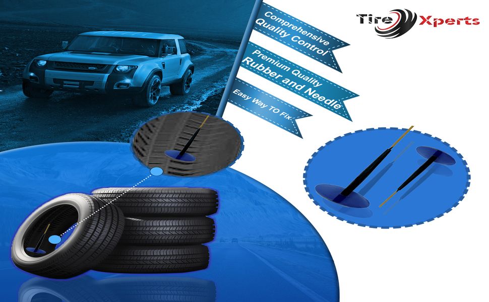 TIRE XPERTS 24 Pieces 3/8 Heavy Duty 100 Brass Rod