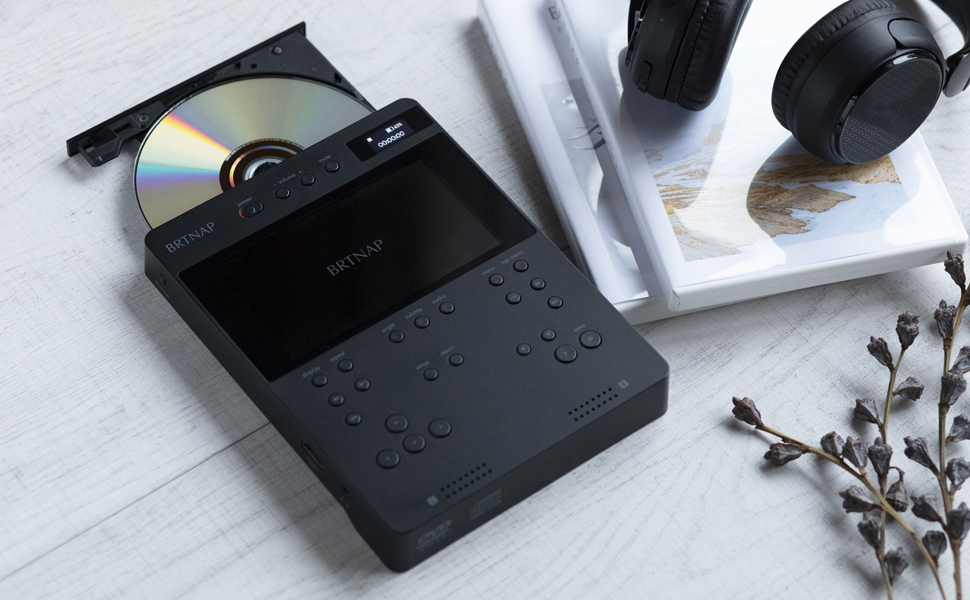 Amazon.co.jp: BRTNAP バートナップ ポータブルDVDプレーヤー （軽量