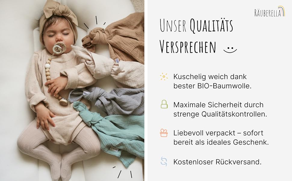 Räuberella® Baby Spucktücher 60x60cm, Mulltücher, Stilltücher (Räuber Set 2) : Amazon.de: Baby