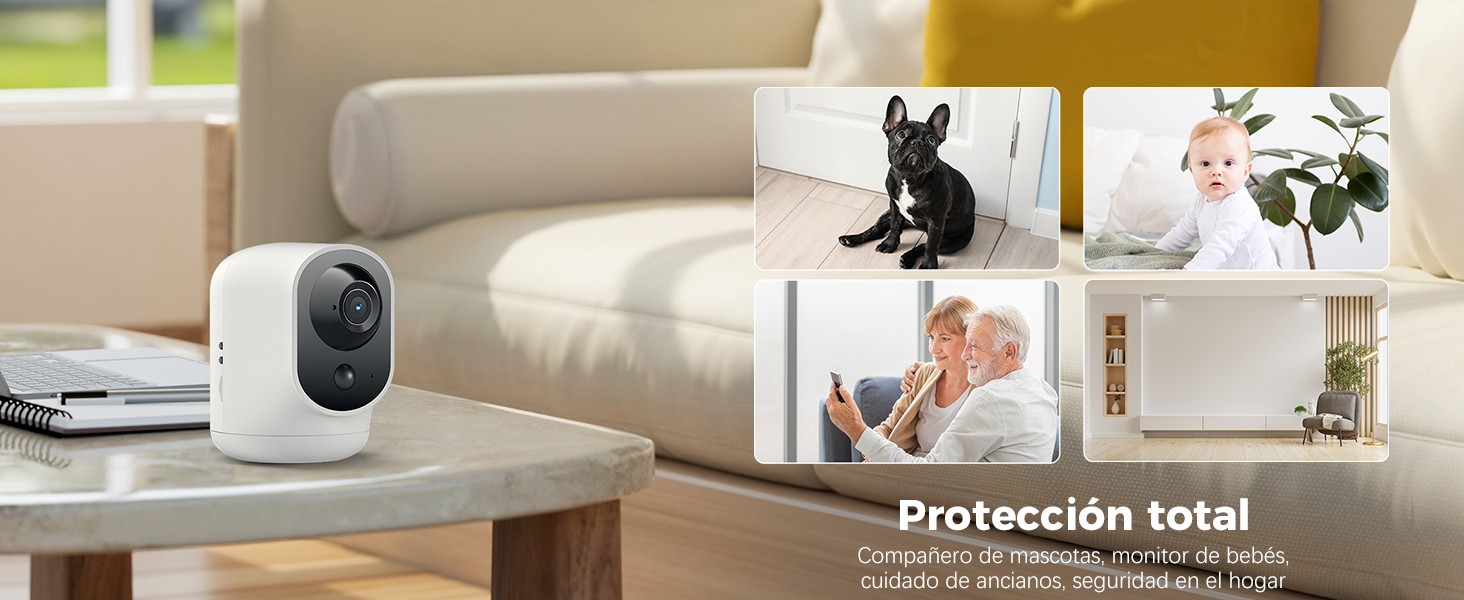 Camara Vigilancia WiFi Interior 