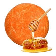 Barra de xampu de mel