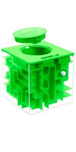 Green Maze Money Box
