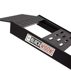 Black Widow Aluminum S-Curve Dual Runner Folding ATV Ramps AFS-3018-B