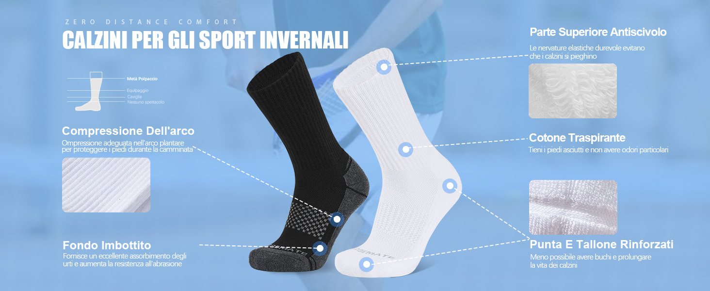 calze sportive