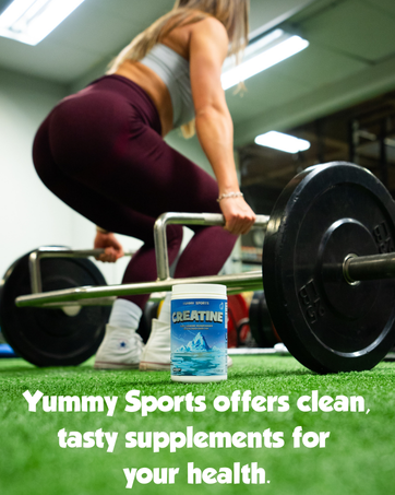 Yummy Sports offers clean, tasty supplements for your health.