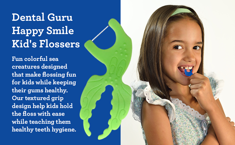 GuruNanda DentalGuru Floss for Kids Kids Dental Floss