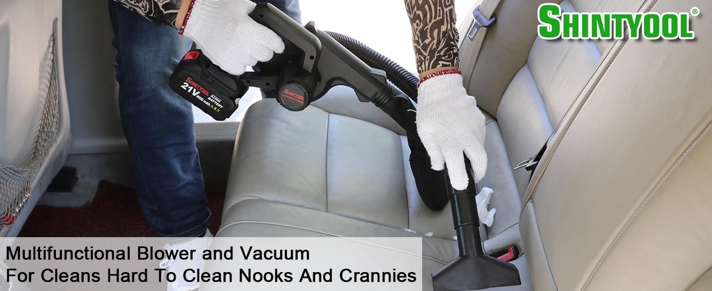 Instantly Becomes Vacuum Cleaner