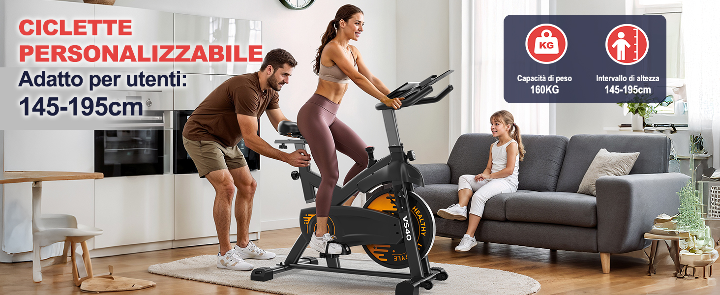 cyclette professionale
