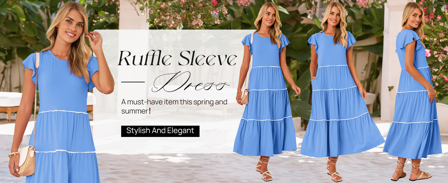 Comfortable and Stylish Maternity Maxi Dress