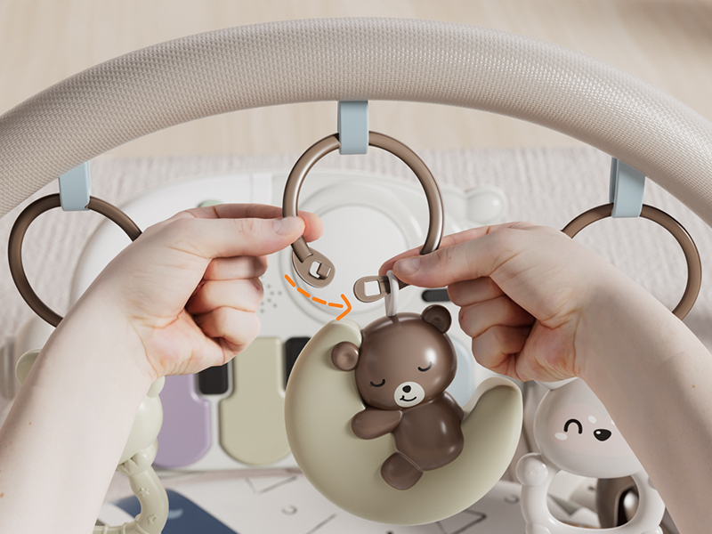 Baby gym for 0-6 months