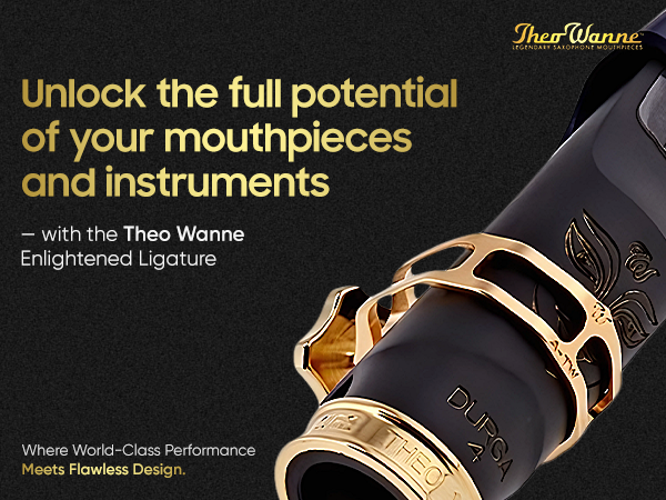 【Theo Wanne】enlighted lig a-xl Enlightened Saxophone & Clarinet Ligature – Theo Wanne