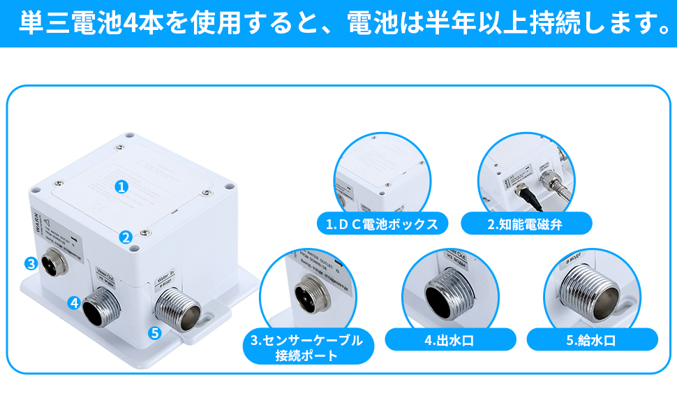 Amazon | Jeonestan センサー水栓 タッチレス自動蛇口 節水