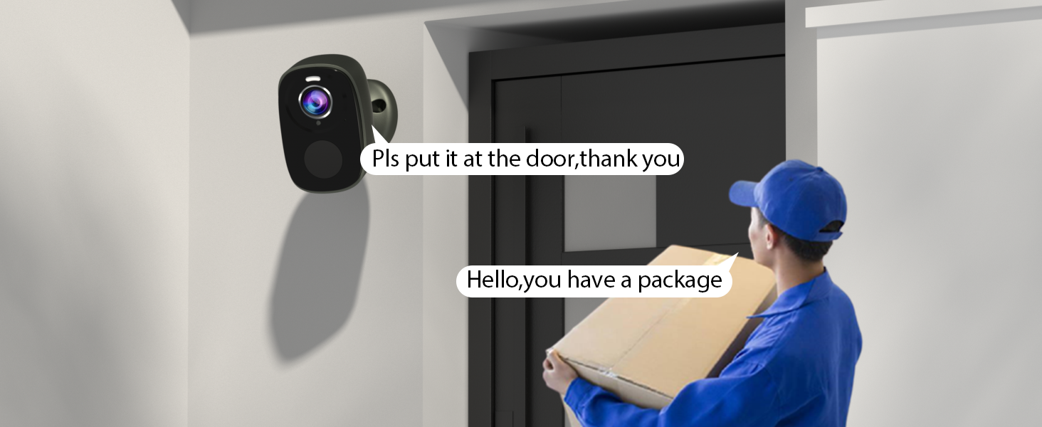 2 Way Audio Security Camera