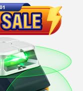 CIGMAN Laser Level CM-801 Laser Level Self Leveling 3x360°3D Green Cross Line for Decoration and ...