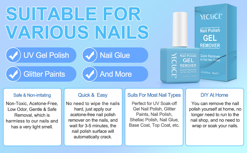 gel nail polish remover