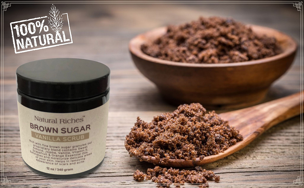 Brown sugar Vanilla scrub