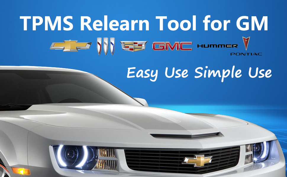 TPMS Reset Tool TPMS Relearn Tool for Chevy Chevrolet Cadillac GMC Buick GM