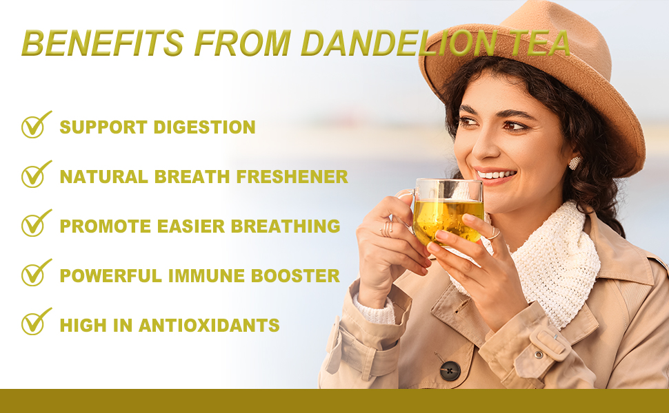 Dandelion Root Tea Bag