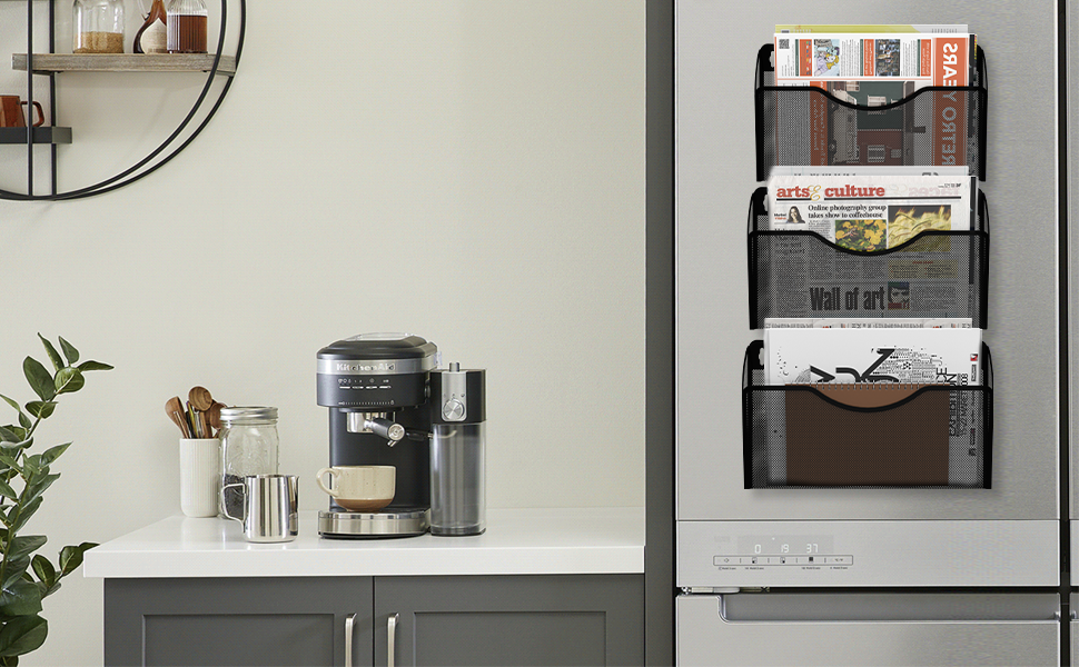 LQPAFZ File Holder 3 Pockets File Folder