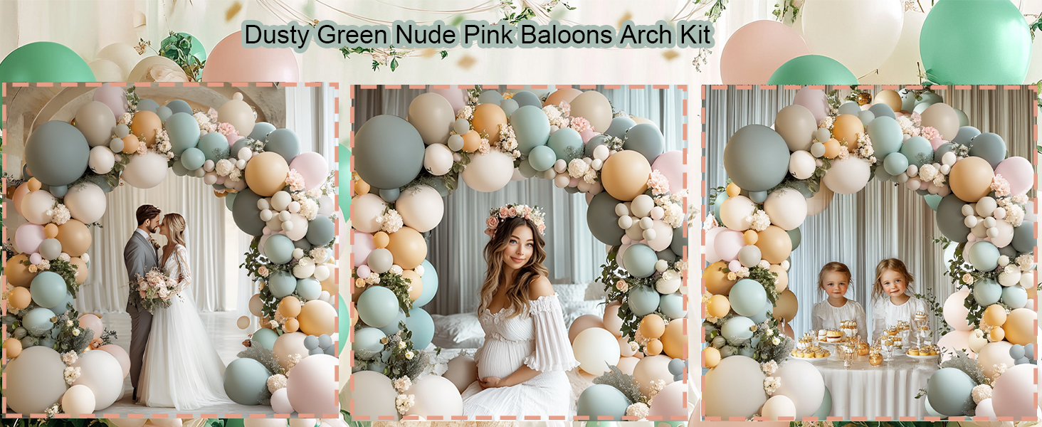green and pink balloon