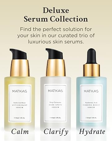 MATKAS Deluxe Serum collection - calm, clarify, hydrate